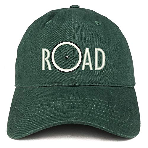Trendy Apparel Shop Bicycle Road Embroidered Unstructured Cotton Dad Hat