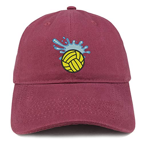 Trendy Apparel Shop Water Polo Splash Soft Crown 100% Brushed Cotton Cap