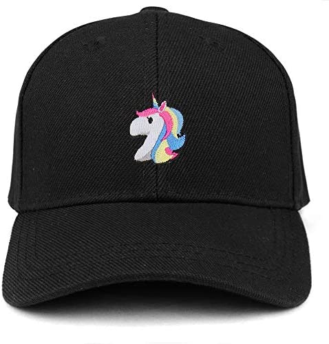 Trendy Apparel Shop Unicorn Patch Structured Youth Baseball Cap