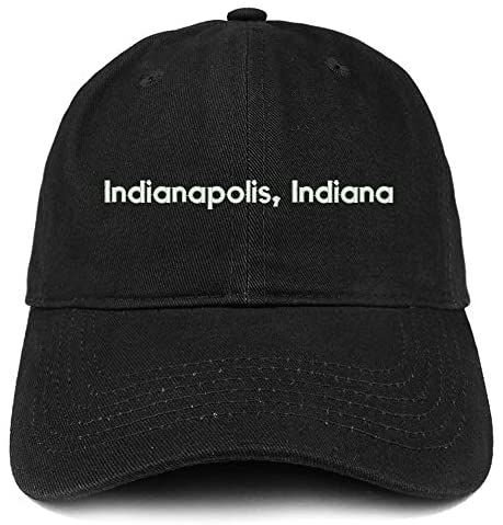 Trendy Apparel Shop Indianapolis Indiana Embroidered Cotton Unstructured Dad Hat