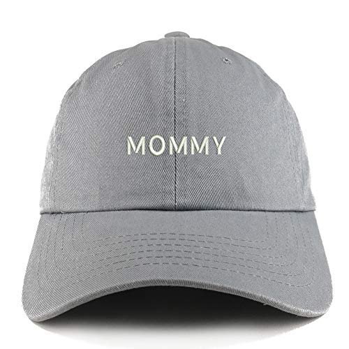 Trendy Apparel Shop Mommy Embroidered Solid Adjustable Unstructured Dad Hat