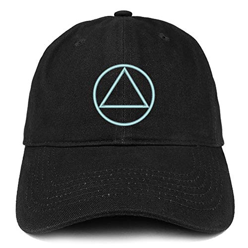Trendy Apparel Shop Alcoholics Anonymous Soft Crown 100% Brushed Cotton Cap