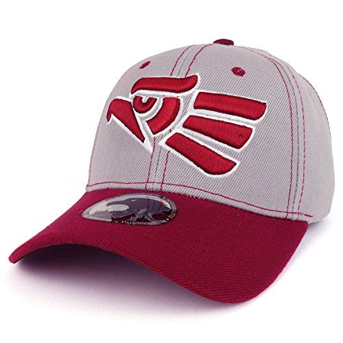 Trendy Apparel Shop Hecho EN Mexico Eagle 3D Embroidered Extend Outline Baseball Cap
