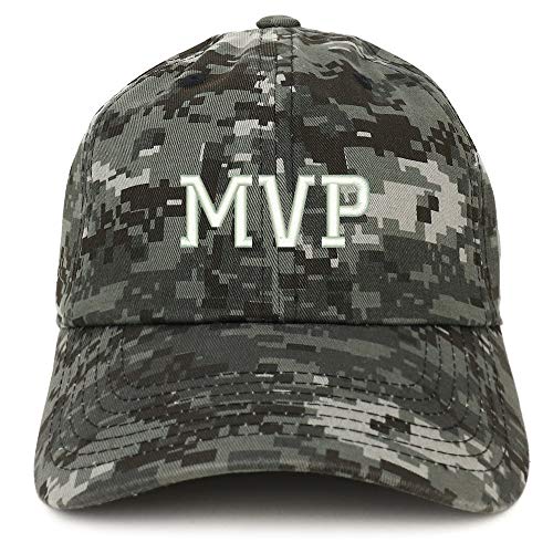 Trendy Apparel Shop MVP Embroidered Unstructured Cotton Dad Hat