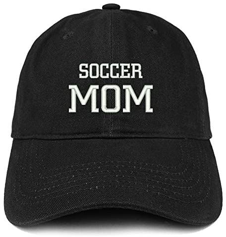 Trendy Apparel Shop Soccer Mom Embroidered Soft Cotton Dad Hat