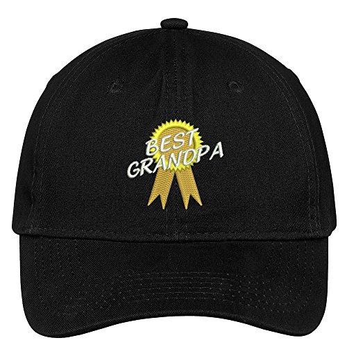 Trendy Apparel Shop Best Grandpa Embroidered Cap Premium Cotton Dad Hat