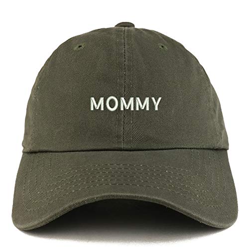 Trendy Apparel Shop Mommy Embroidered Solid Adjustable Unstructured Dad Hat