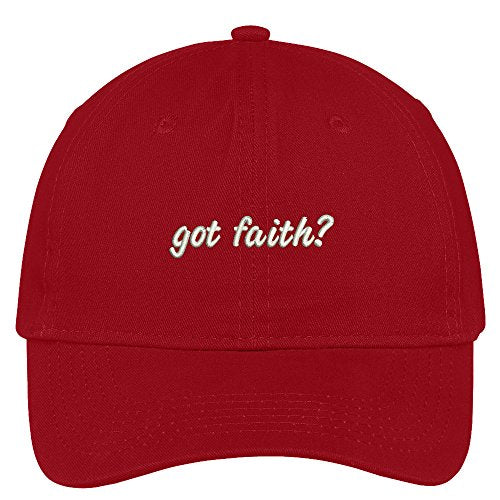 Trendy Apparel Shop Got Faith? Embroidered Adjustable Cotton Cap