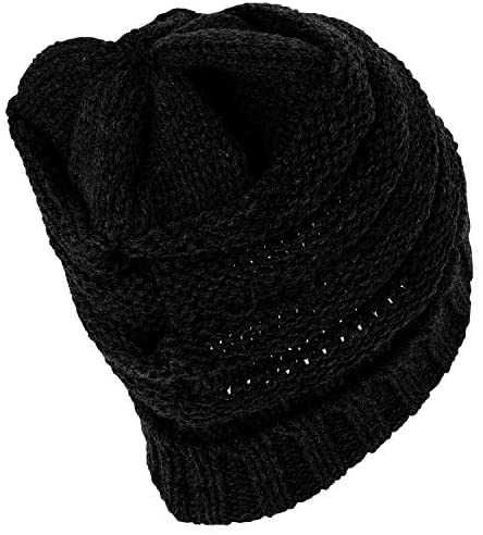Trendy Apparel Shop Winter Knit Cuff Beanie Hat and Infinity Scarf 2 Piece Set