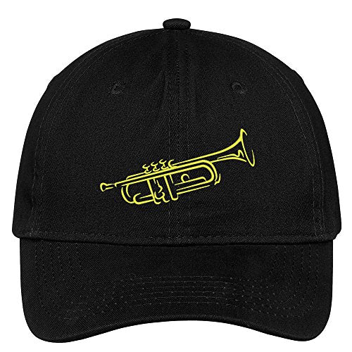 Trendy Apparel Shop Trumpet Embroidered Cotton Adjustable Ball Cap