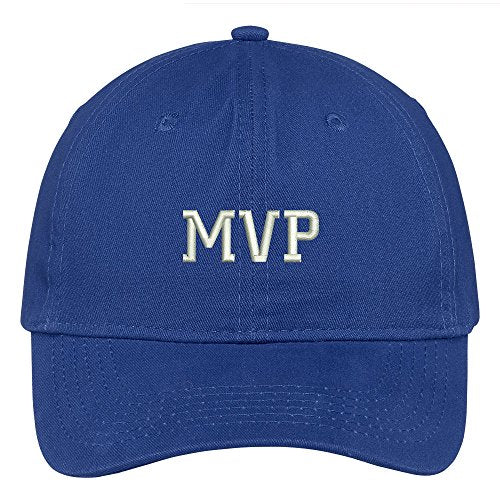 Trendy Apparel Shop MVP Embroidered 100% Quality Brushed Cotton Baseball Cap