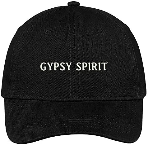 Trendy Apparel Shop Gypsy Spirit Embroidered 100% Cotton Adjustable Cap Dad Hat