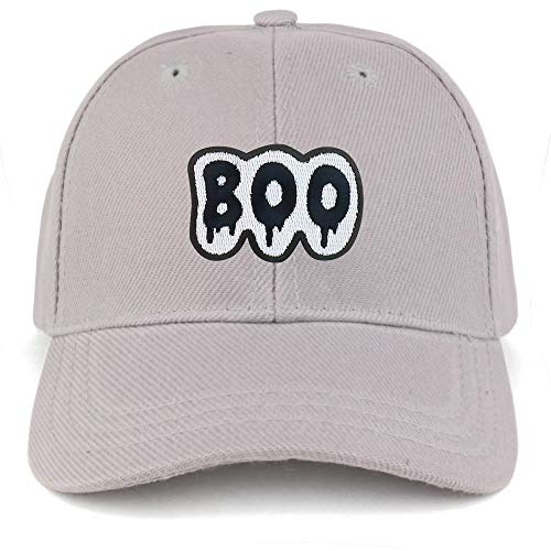 Trendy Apparel Shop Boo Patch Structured Infant Baseball Cap