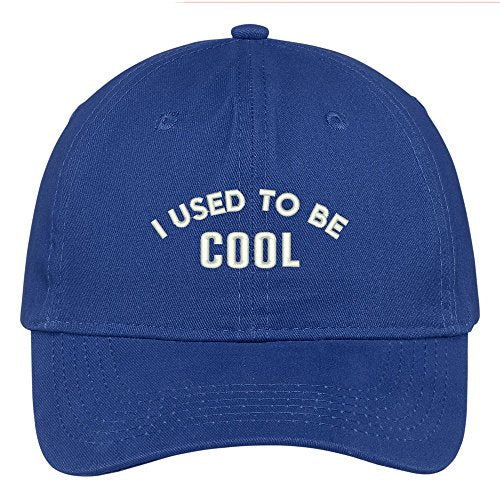 Trendy Apparel Shop I used To Be Cool Embroidered Low Profile Adjustable Cap Dad Hat