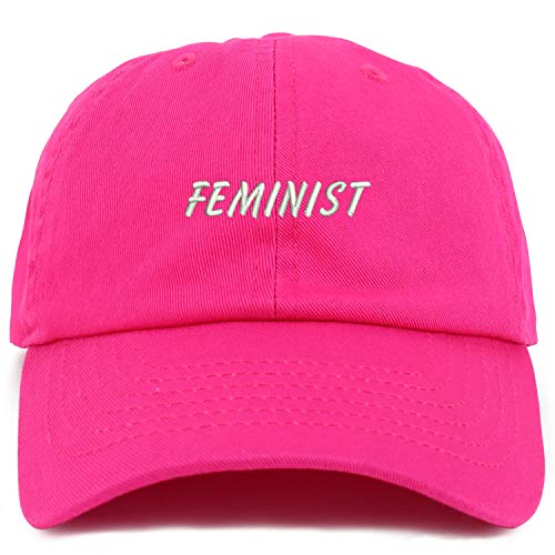 Trendy Apparel Shop Youth Feminist Adjustable Soft Crown Baseball Cap