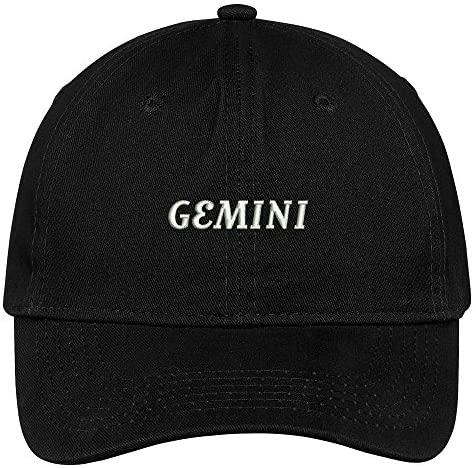 Trendy Apparel Shop Horoscopes Gemini Embroidered Adjustable Cotton Cap