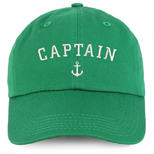 Trendy Apparel Shop Youth Captain Anchor Unstructured Cotton Baseball Cap