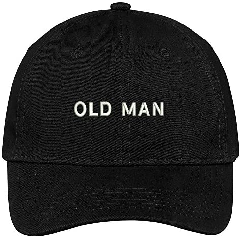 Trendy Apparel Shop Old Man Embroidered Cap Premium Cotton Dad Hat
