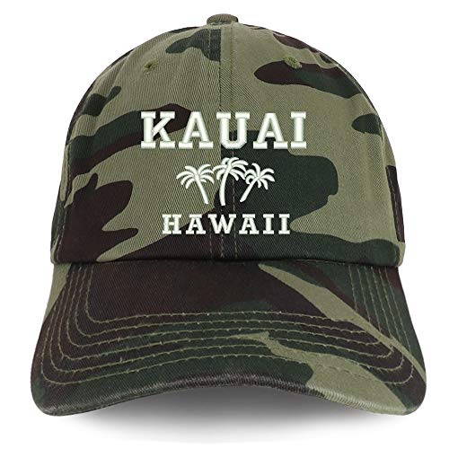 Trendy Apparel Shop Kauai Hawaii Embroidered Brushed Cotton Cap