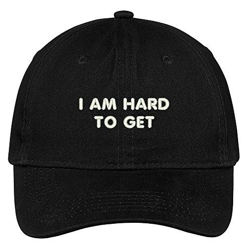 Trendy Apparel Shop Hard to Get Embroidered Soft Cotton Adjustable Cap Dad Hat