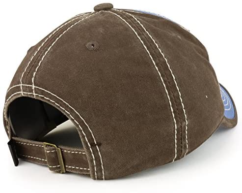 Trendy Apparel Shop Peacock Embroidered Stitch Multi Color Baseball Cap