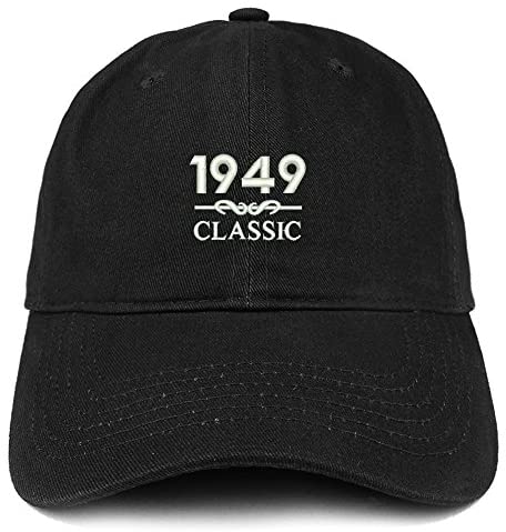 Trendy Apparel Shop Classic 1949 Embroidered Retro Soft Cotton Baseball Cap