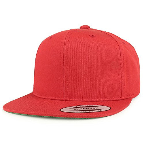 Trendy Apparel Shop Junior Flexfit Pro Style Twill Flat Bill Snapback Cap