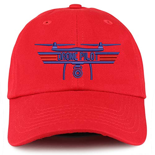 Trendy Apparel Shop Youth Drone Top Gun Pilot Unstructured Cotton Baseball Cap