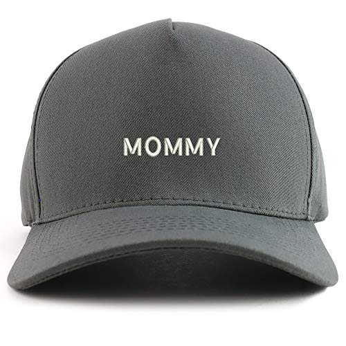 Trendy Apparel Shop Mommy Embroidered Oversized 5 Panel XXL Baseball Cap