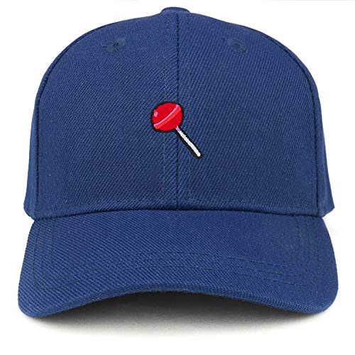 Trendy Apparel Shop Lollipop Patch Structured Infant Baseball Cap