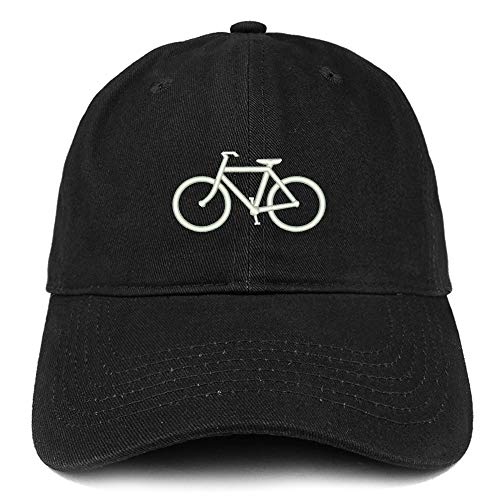 Trendy Apparel Shop Love to Bicycle Image Embroidered Cotton Dad Hat
