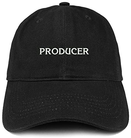 Trendy Apparel Shop Producer Embroidered Soft Cotton Dad Hat