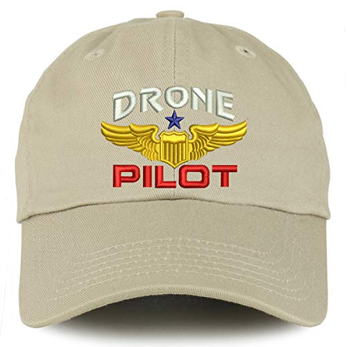 Trendy Apparel Shop Youth Drone Operator Pilot Unstructured Cotton Baseball Cap