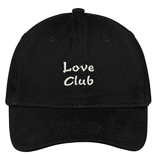 Trendy Apparel Shop Love Club Embroidered Cap Premium Cotton Dad Hat