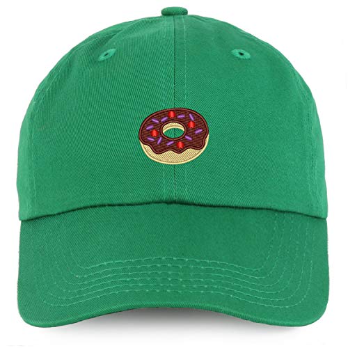 Trendy Apparel Shop Youth Donut Adjustable Unstructured Cotton Baseball Cap
