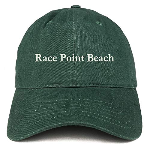 Trendy Apparel Shop Race Point Beach Embroidered Brushed Cotton Cap