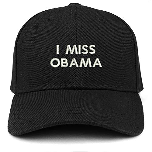 Trendy Apparel Shop I Miss Obama Embroidered Youth Size Kids Structured Baseball Cap