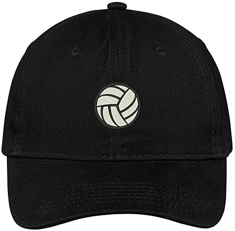 Trendy Apparel Shop Volley Ball Embroidered Dad Hat Adjustable Cotton Baseball Cap