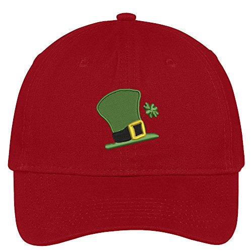 Trendy Apparel Shop Leprechaun Hat Embroidered Low Profile Soft Cotton Brushed Baseball Cap