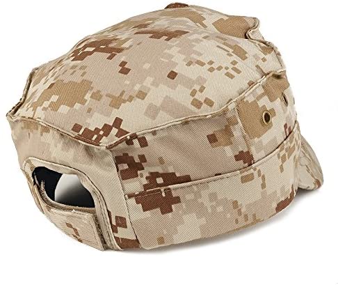Trendy Apparel Shop Kid's Youth Size Military 8 Point Cover Trooper Patrol Cap