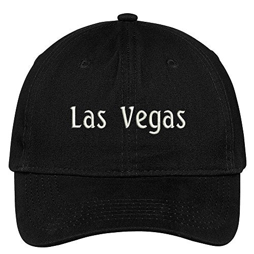 Trendy Apparel Shop Las Vegas City Embroidered Low Profile 100% Cotton Adjustable Cap