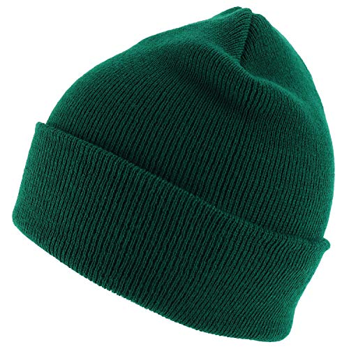 Trendy Apparel Shop Made in USA Winter Cuff Folded Long Beanie