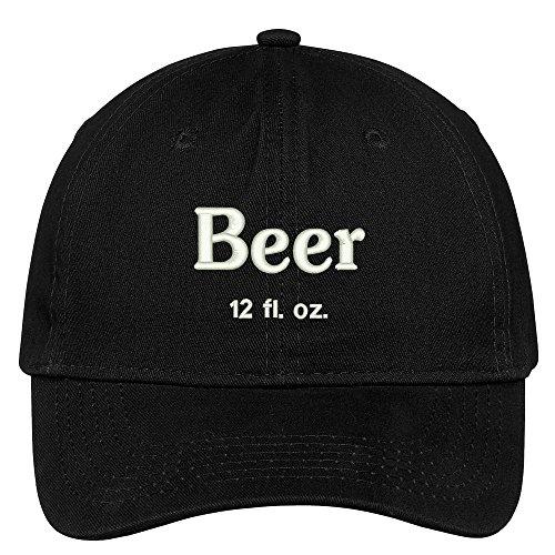 Trendy Apparel Shop Beer Embroidered Low Profile Deluxe Cotton Cap Dad Hat