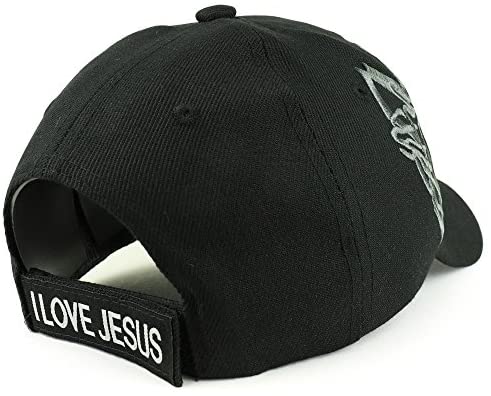 Trendy Apparel Shop God Gives Hope 3D Embroidered Christian Theme Adjustable Baseball Cap
