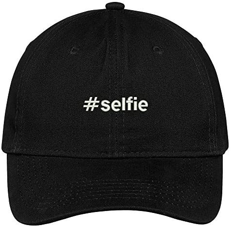 Trendy Apparel Shop Selfie Embroidered Low Profile Cotton Cap Dad Hat