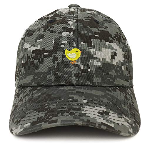 Trendy Apparel Shop Chick Embroidered Soft Crown 100% Brushed Cotton Cap