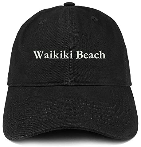 Trendy Apparel Shop Waikiki Beach Embroidered Brushed Cotton Cap