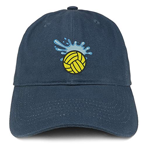 Trendy Apparel Shop Water Polo Splash Soft Crown 100% Brushed Cotton Cap