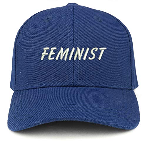 Trendy Apparel Shop Feminist Embroidered Youth Size Kids Structured Baseball Cap
