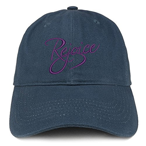 Trendy Apparel Shop Rejoyce Embroidered Low Profile Brushed Cotton Cap